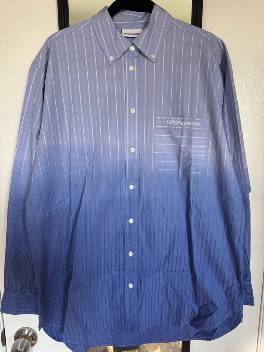 Men's H2OFagerholt Stripe Button-Down Shirt